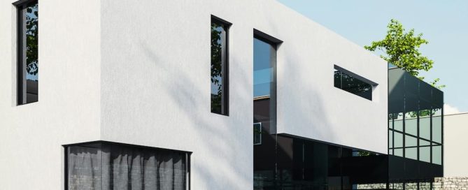 Interior de vivienda moderna que muestra el intercambio de una propiedad en permuta inmobiliaria