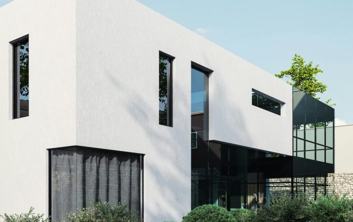 Interior de vivienda moderna que muestra el intercambio de una propiedad en permuta inmobiliaria