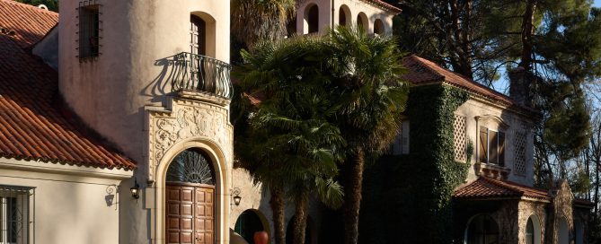 Castillo histórico en el Valle de Uco, Mendoza