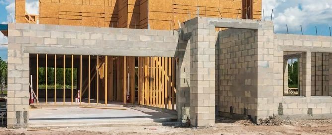 Materiales de construcción y obra en proceso