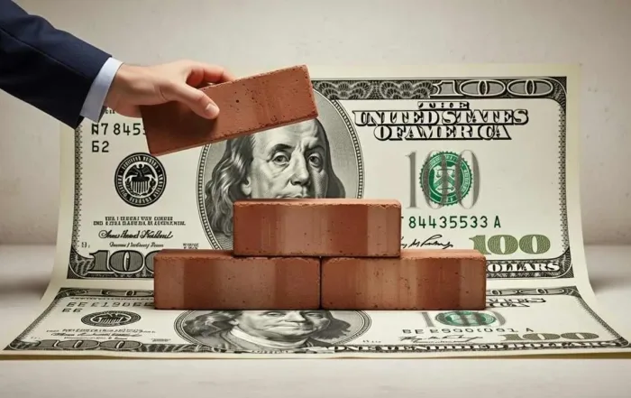 Proyecto de vivienda financiado con credito hipotecario
